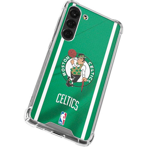 NBA Boston Celtics Galaxy S24 FE Clear Case