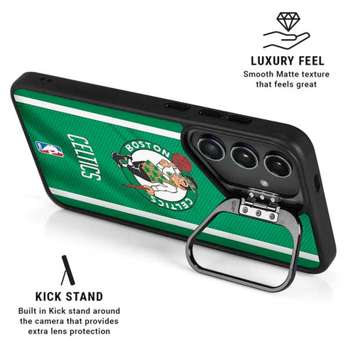 NBA Boston Celtics Galaxy S25 Plus Kickstand Case