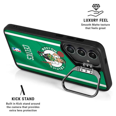 NBA Boston Celtics Galaxy S25 Ultra Kickstand Case