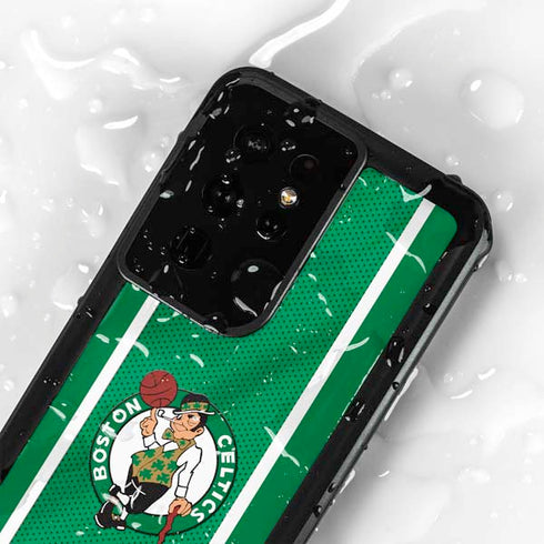 NBA Boston Celtics Galaxy S24 Ultra Waterproof Case