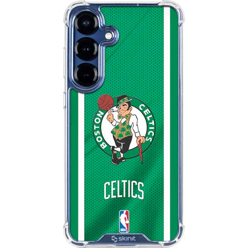 NBA Boston Celtics Galaxy S25 Plus Clear Case
