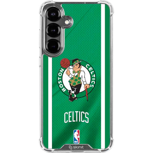 NBA Boston Celtics Galaxy S26 Clear Case