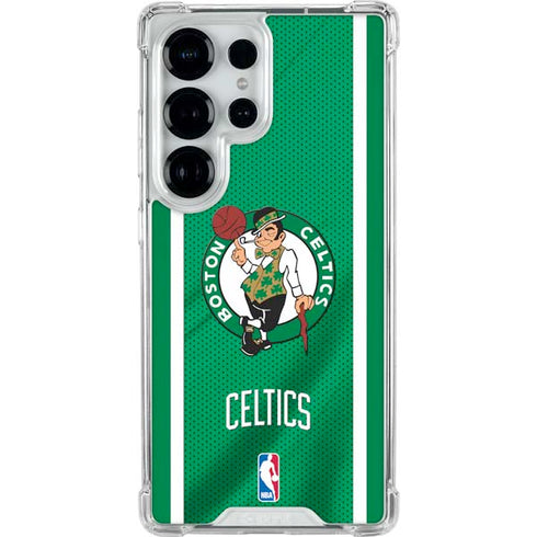 NBA Boston Celtics Galaxy S26 Ultra Clear Case