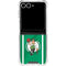 NBA Boston Celtics Galaxy Z Flip7 Clear Case