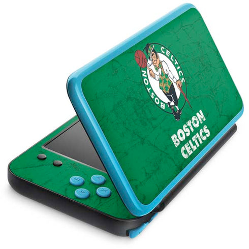 NBA Boston Celtics Green Primary Logo Nintendo Skins