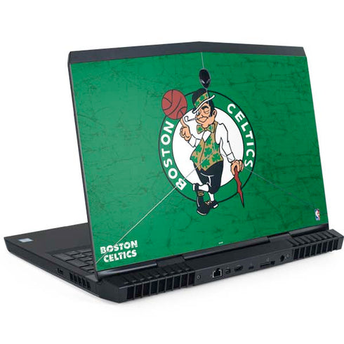 NBA Boston Celtics Green Primary Logo Dell Alienware Skin