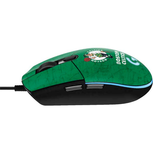NBA Boston Celtics Green Primary Logo G203 Prodigy RGB Wired Gaming Mouse Skin