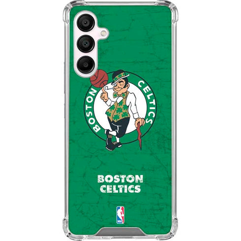 NBA Boston Celtics Green Primary Logo Galaxy A16 5G Clear Case