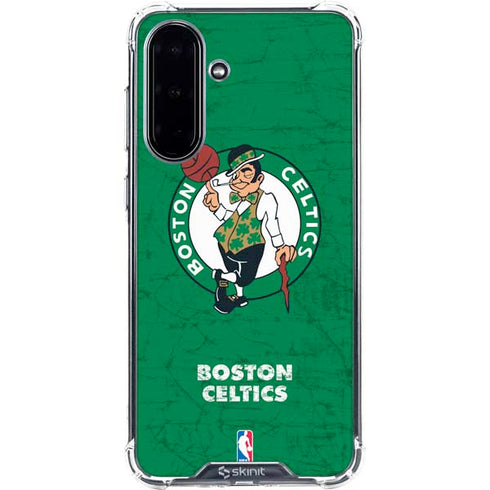 NBA Boston Celtics Green Primary Logo Galaxy A36 5G Clear Case