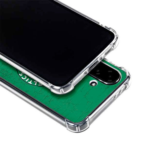 NBA Boston Celtics Green Primary Logo Galaxy A36 5G Clear Case