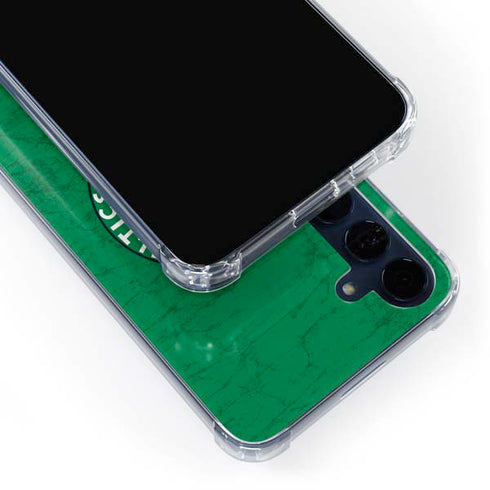 NBA Boston Celtics Green Primary Logo Galaxy A55 5G Clear Case