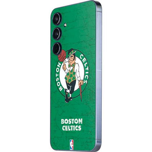 NBA Boston Celtics Green Primary Logo Galaxy A55 5G Skin