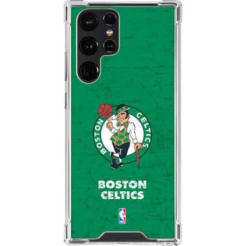 NBA Boston Celtics Green Primary Logo Galaxy S23 Ultra Clear Case