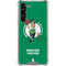 NBA Boston Celtics Green Primary Logo Galaxy S24 FE Clear Case