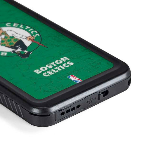 NBA Boston Celtics Green Primary Logo Galaxy S24 Plus Waterproof Case
