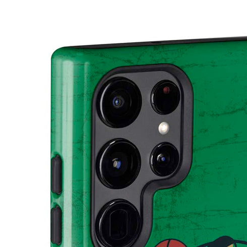 NBA Boston Celtics Green Primary Logo Galaxy S25 Ultra Impact Case