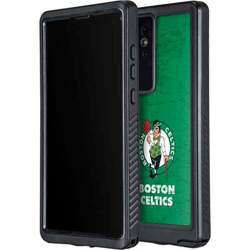 NBA Boston Celtics Green Primary Logo Galaxy S24 Ultra Waterproof Case