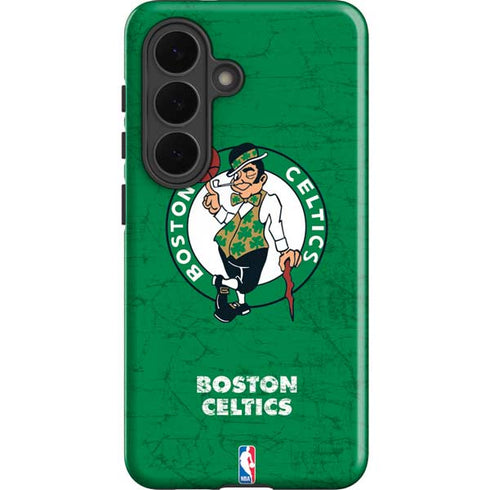 NBA Boston Celtics Green Primary Logo Galaxy S26 Impact Case