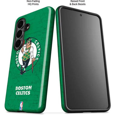 NBA Boston Celtics Green Primary Logo Galaxy S26 Plus Impact Case