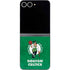 NBA Boston Celtics Green Primary Logo Galaxy Z Flip6 Skin