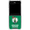 NBA Boston Celtics Green Primary Logo Galaxy Z Flip6 Clear Case