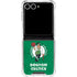 NBA Boston Celtics Green Primary Logo Galaxy Z Flip7 Clear Case