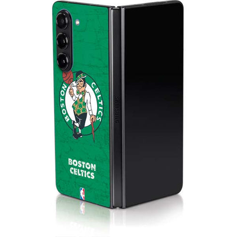 NBA Boston Celtics Green Primary Logo Galaxy Z Fold5 5G Skin
