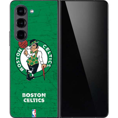 NBA Boston Celtics Green Primary Logo Galaxy Z Fold5 5G Skin