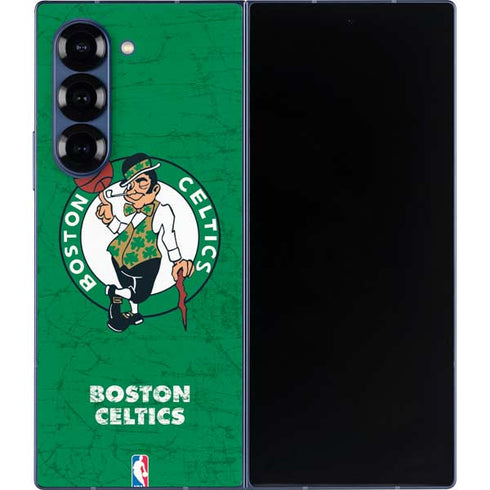 NBA Boston Celtics Green Primary Logo Galaxy Z Fold6 Skin