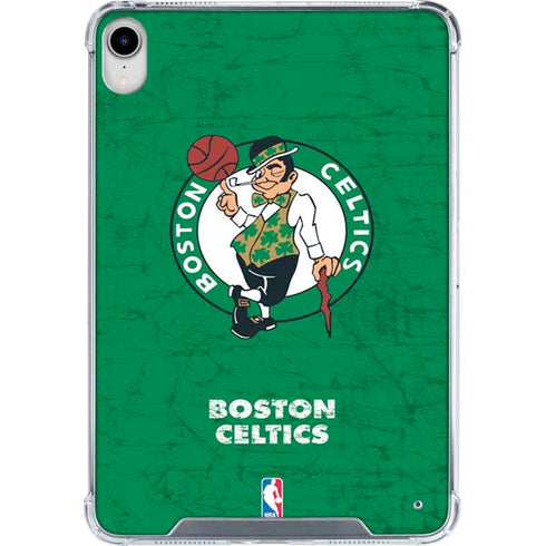 NBA Boston Celtics Green Primary Logo iPad 11th Gen (2025) Clear Case