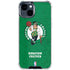 NBA Boston Celtics Green Primary Logo iPhone 15 Clear Case