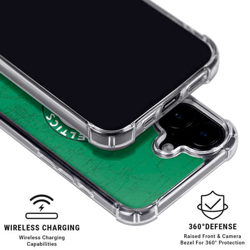 NBA Boston Celtics Green Primary Logo iPhone 16 MagSafe Case