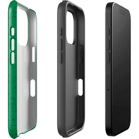 NBA Boston Celtics Green Primary Logo iPhone 16 Pro Impact Case