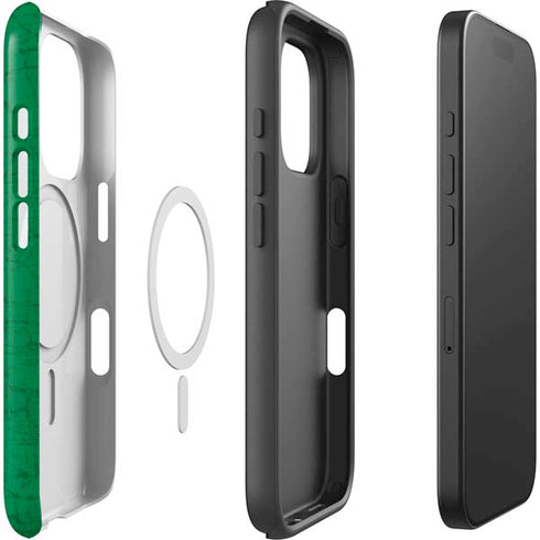 NBA Boston Celtics Green Primary Logo iPhone 16 Pro Magsafe Impact Case