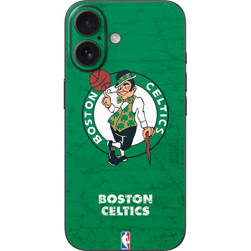 NBA Boston Celtics Green Primary Logo iPhone 16 Skin