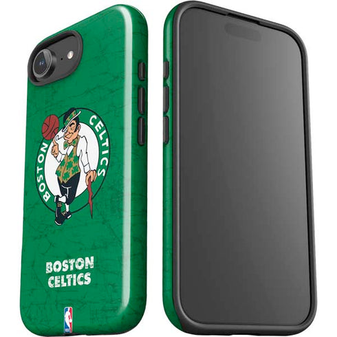 NBA Boston Celtics Green Primary Logo iPhone 16e Impact Case