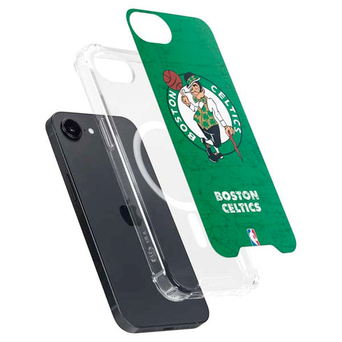 NBA Boston Celtics Green Primary Logo iPhone 16e MagSafe Case