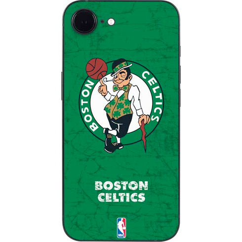 NBA Boston Celtics Green Primary Logo iPhone 16e Skin