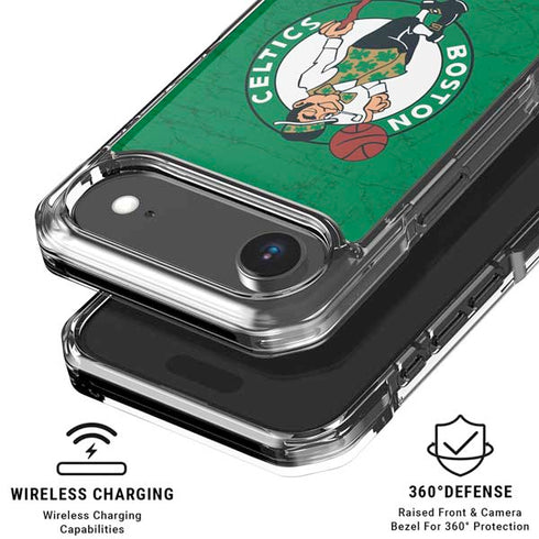 NBA Boston Celtics Green Primary Logo iPhone 17 Air Clear Case