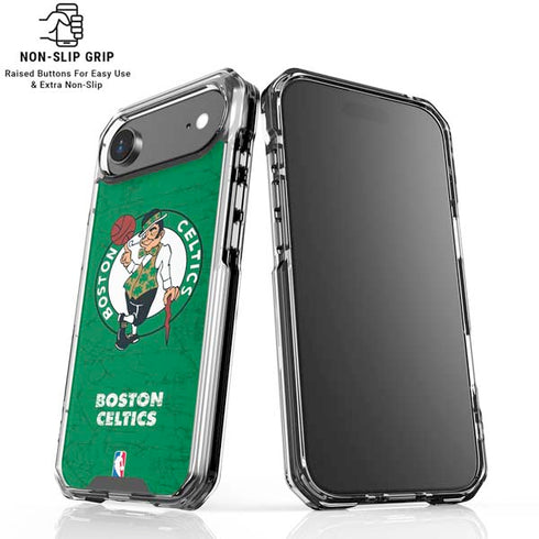 NBA Boston Celtics Green Primary Logo iPhone 17 Air Clear Case