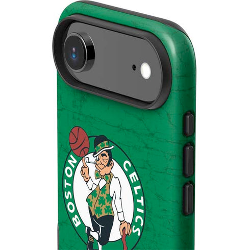 NBA Boston Celtics Green Primary Logo iPhone 17 Air Impact Case