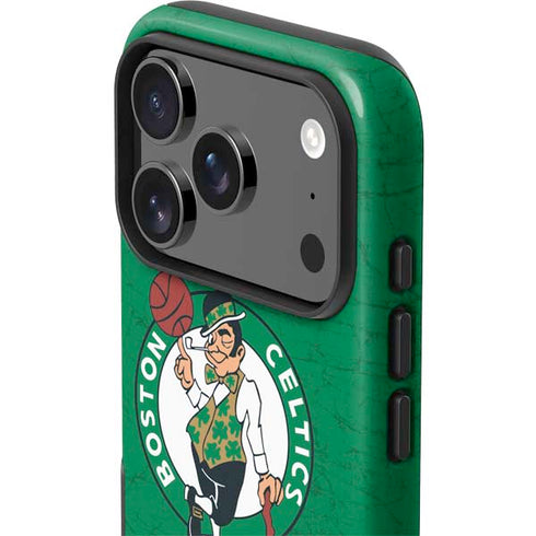 NBA Boston Celtics Green Primary Logo iPhone 17 Pro Max Impact Case