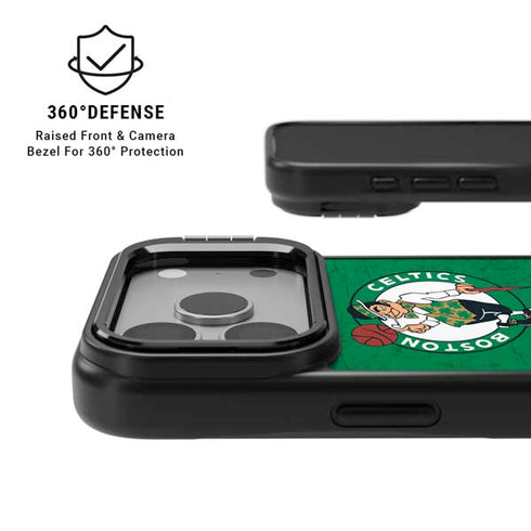 NBA Boston Celtics Green Primary Logo iPhone 17 Pro Max Kickstand Case