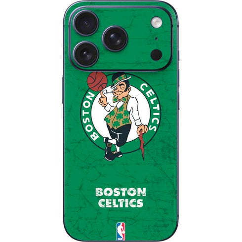 NBA Boston Celtics Green Primary Logo iPhone 17 Pro Skin