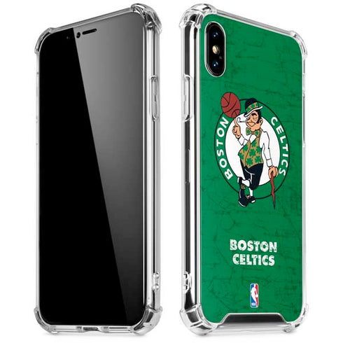 NBA Boston Celtics Green Primary Logo iPhone X/XS Clear Case