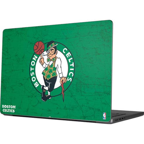 NBA Boston Celtics Green Primary Logo Apple MacBook Pro 14-inch Skin