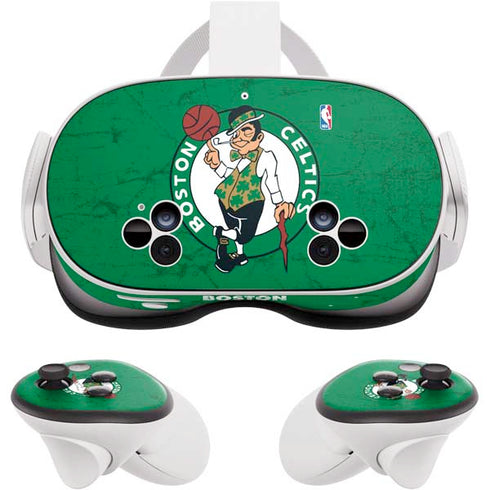 NBA Boston Celtics Green Primary Logo Meta Quest 3S Skin