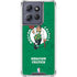 NBA Boston Celtics Green Primary Logo Moto G 5G (2025) Clear Case