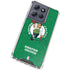 NBA Boston Celtics Green Primary Logo Moto G 5G (2025) Clear Case