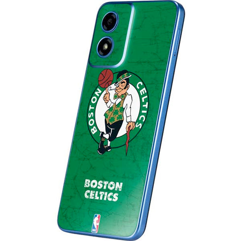 NBA Boston Celtics Green Primary Logo Moto G Play 4G (2024) Skin